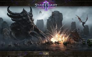 StarCraft Explosion Monsters HD wallpaper thumb