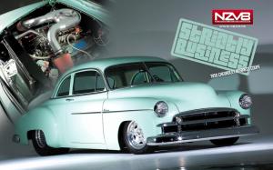 1950 Chevrolet Business Coupe Pro Street wallpaper thumb