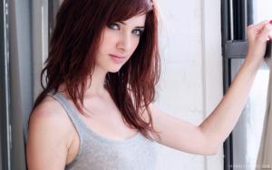 Susan Coffey With Red Hair wallpaper thumb