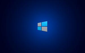 Windows 8 Operating Systems, Microsoft Windows, Minimalism, Design, Dark Blue wallpaper thumb