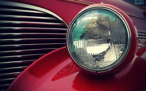 Classic Car Classic Headlight HD wallpaper thumb
