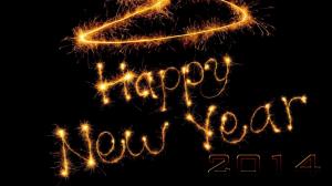 Happy New Year 2014 fireworks wallpaper thumb