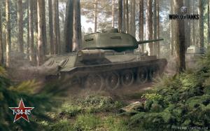 World of Tanks T 34 85 wallpaper thumb