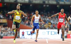 Usain Bolt Wins 200m Final wallpaper thumb