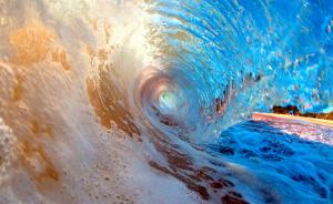 Wave sea wallpaper thumb