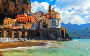 Amalfi Coast Positano wallpaper thumb