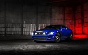 Ford Mustang BlueRelated Car Wallpapers wallpaper thumb