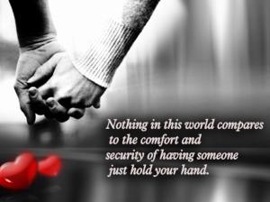 Romantic Couple With Quote Background wallpaper thumb