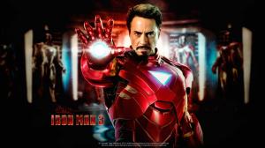 Iron Man 3, Robert Downey Jr. 2013 movie wallpaper thumb