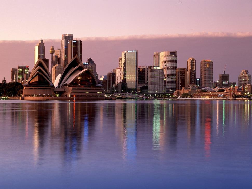 Sydney Reflections Australia wallpaper,reflections wallpaper,australia wallpaper,sydney wallpaper,1600x1200 wallpaper