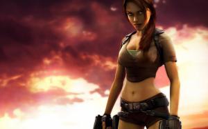 Lara Croft wallpaper thumb