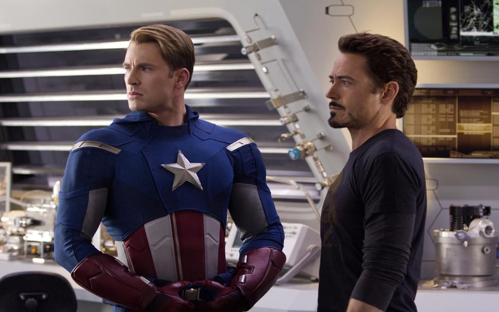 Captain America and Iron Man wallpaper,Chris Evans HD wallpaper,Robert Downey Jr HD wallpaper,The Avengers HD wallpaper,2560x1600 wallpaper