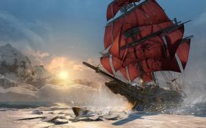 Assassin's Creed Rogue Naval Gameplay wallpaper thumb