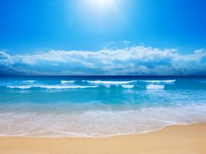 Paradise Beach, Sea, Water, Blue Sky, Clean wallpaper thumb