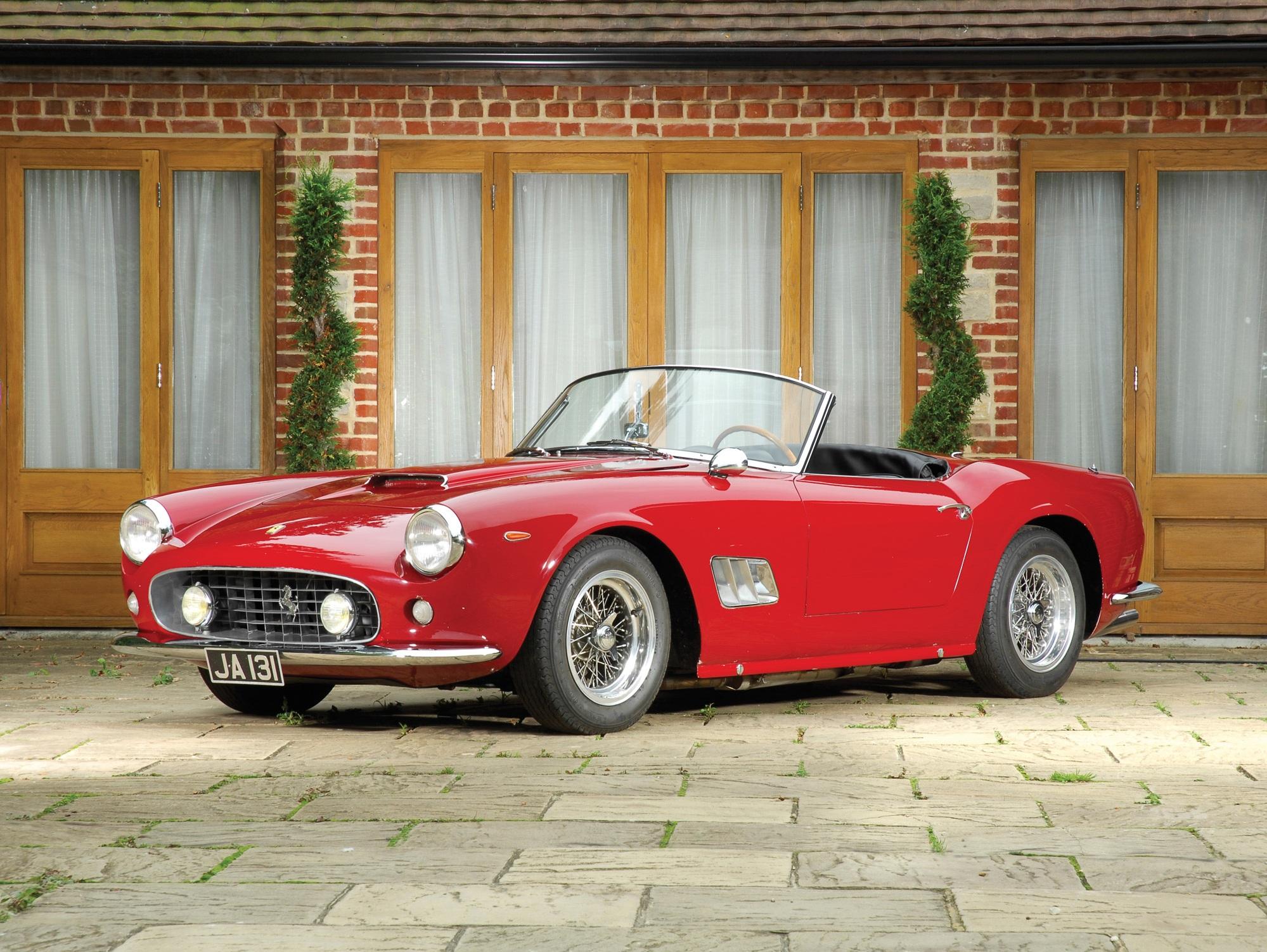 1961 Ferrari 250 Gt California Hd Wallpapers 7wallpapers Net