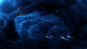 Nebulae in space Fantasy Space wallpaper thumb