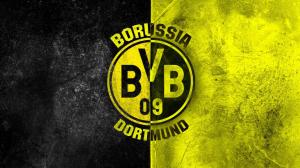 Borussia Dortmund logo wallpaper thumb