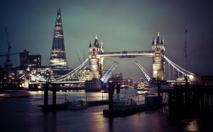 Tower Bridge London Night wallpaper thumb