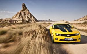 Chevrolet, Car, Yellow Car, Nature wallpaper thumb