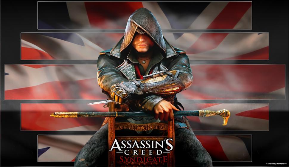 Assassin's Creed Syndicate, flag wallpaper,Jacob Fry HD wallpaper,Assassin's Creed Syndicate HD wallpaper,assassin HD wallpaper,flag HD wallpaper,1920x1108 wallpaper
