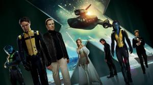 X-Men, Movies, SR-71 Blackbird, Mystique, Beast, Magneto, Charles Xavier, Michael Fassbender, James McAvoy, Emma Frost wallpaper thumb
