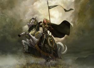 Warrior, Horse, Riding wallpaper thumb