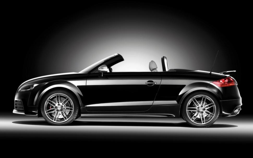2009 Audi TT RS Roadster Black Side wallpaper,audi tt HD wallpaper,audi tt rs HD wallpaper,1920x1200 wallpaper
