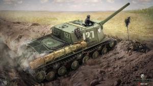 World of Tanks, ISU-122 wallpaper thumb
