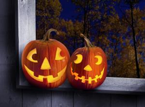 halloween, holiday, pumpkin, steam, box, trees wallpaper thumb