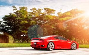 Ferrari F430 on ADV1 Wheels 3Related Car Wallpapers wallpaper thumb