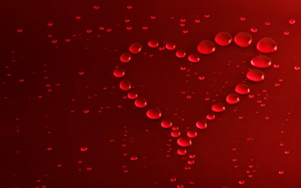 Red Bubbles Heart wallpaper,love HD wallpaper,celebration HD wallpaper,bakground HD wallpaper,2560x1600 wallpaper