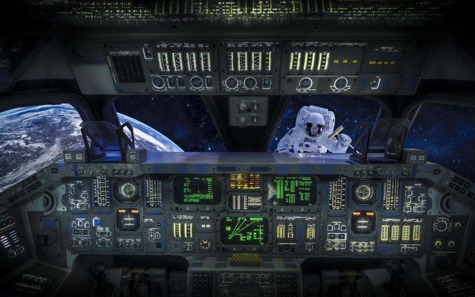 Spaceship cockpit wallpaper,fantasy HD wallpaper,2560x1600 HD wallpaper,spaceship HD wallpaper,earth HD wallpaper,astronaut HD wallpaper,cockpit HD wallpaper,2560x1600 wallpaper