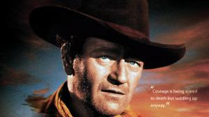 John Wayne “Courage” Quote HD wallpaper thumb