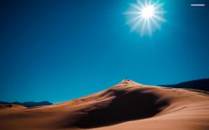 On Top of The Sand Dunes wallpaper thumb