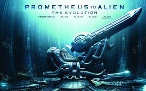 Prometheus to Alien The Evolution wallpaper thumb