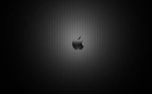 Dark Apple Logo wallpaper thumb