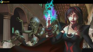 Tibia, PC Gaming, RPG, Creature, Drawing, Women, Skeleton wallpaper thumb