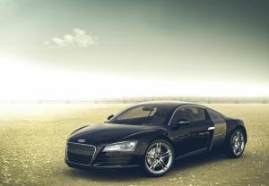 Audi, R8, black wallpaper thumb