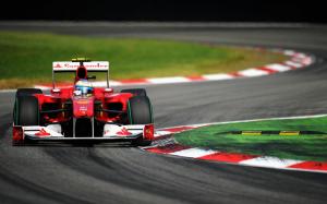Formula One Ferrari  Background wallpaper thumb