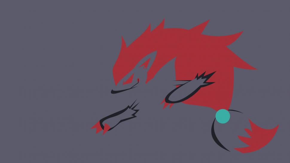 Zoroark, Minimalism, Gray Background wallpaper,zoroark HD wallpaper,minimalism HD wallpaper,gray background HD wallpaper,1920x1080 wallpaper