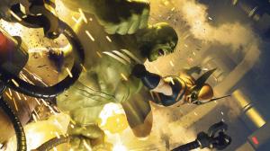Wolverine X-Men Hulk The Hulk Fight HD wallpaper thumb
