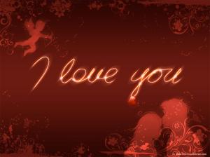 Love, Heart, Romance, Feelings, Red, Girl, Boy, Kiss, Cupid, Art Design, I Love You wallpaper thumb