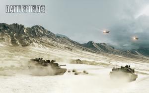Battlefield 3, tanks and fighters in the war wallpaper thumb