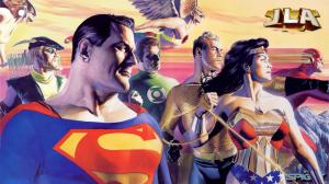 Justice League DC Green Arrow Superman Wonder Woman The Flash Aquaman HD wallpaper thumb