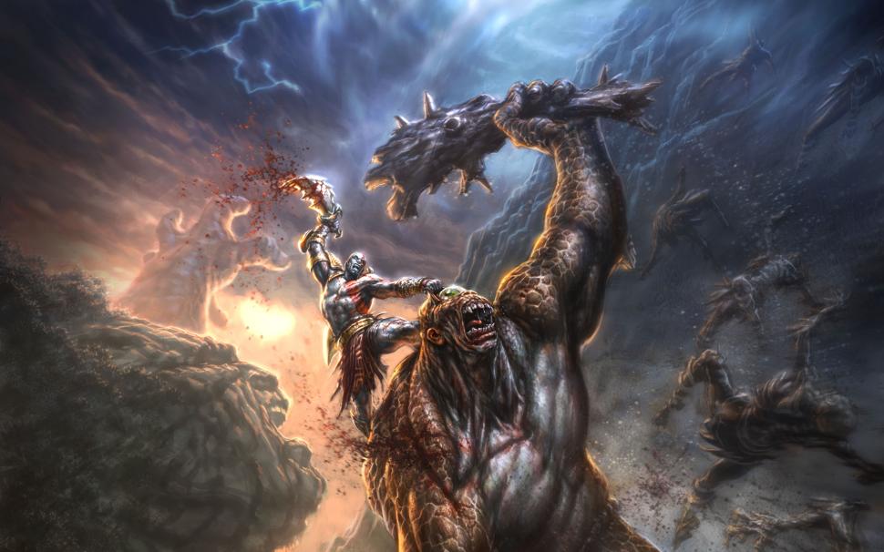God of War Kratos HD wallpaper | games | Wallpaper Better