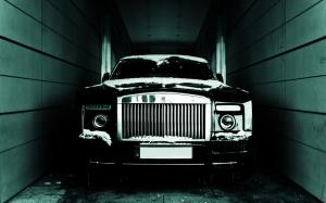 Black Rolls Royce Phantom Coupe wallpaper thumb