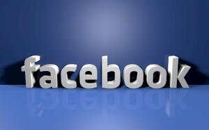 Facebook Logo 3D wallpaper thumb