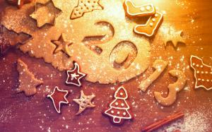 2013 New Year, Christmas, cookies wallpaper thumb
