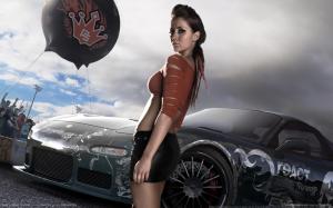 Need for Speed Prostreet Girl 2 wallpaper thumb