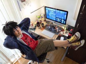 Hiro Hamada, Cosplay, Big Hero 6, Computer, Chair wallpaper thumb